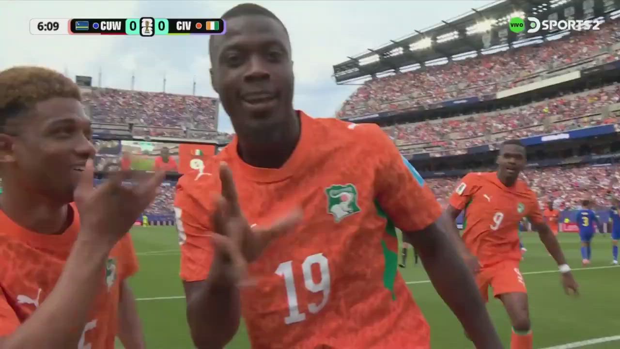 It took less than ten minutes into the game for Nicolas Pépé to score his first ever World Cup goal!...