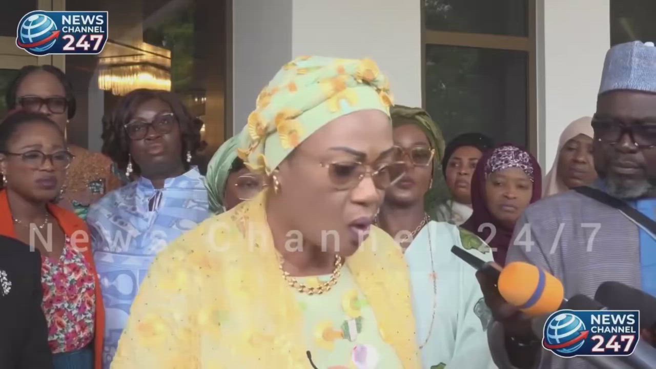 First lady of Nigeria speaks on what she has done to reduce hardship in Nigeria