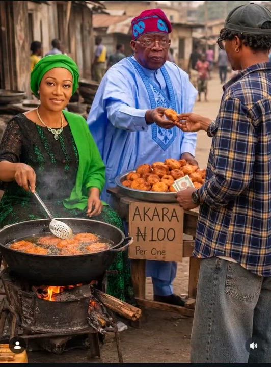 E wa ra Akara o. O ti ji na o.
(Come and buy Akara, it is ready).