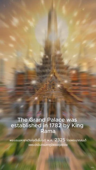 Discover the breathtaking beauty of Thailand's Grand Palace! 🏯✨ Built in 1782, this iconic royal l...