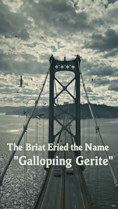🌉 The Tacoma Narrows Bridge, famously known as "Galloping Gertie," collapsed in 1940 after powerful...