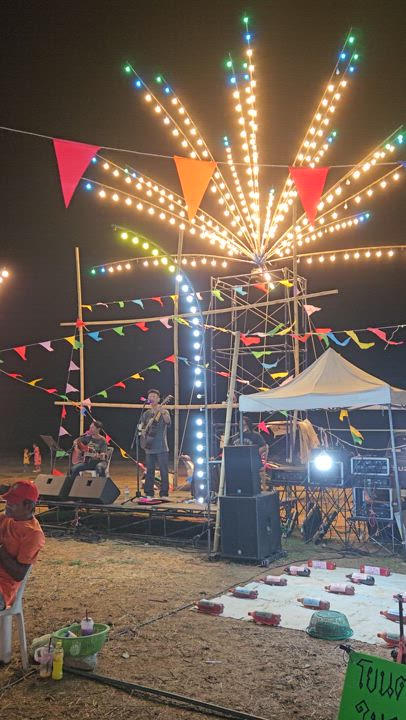 At a night market in Koh Lanta, Thailand
They gave some really good performance!