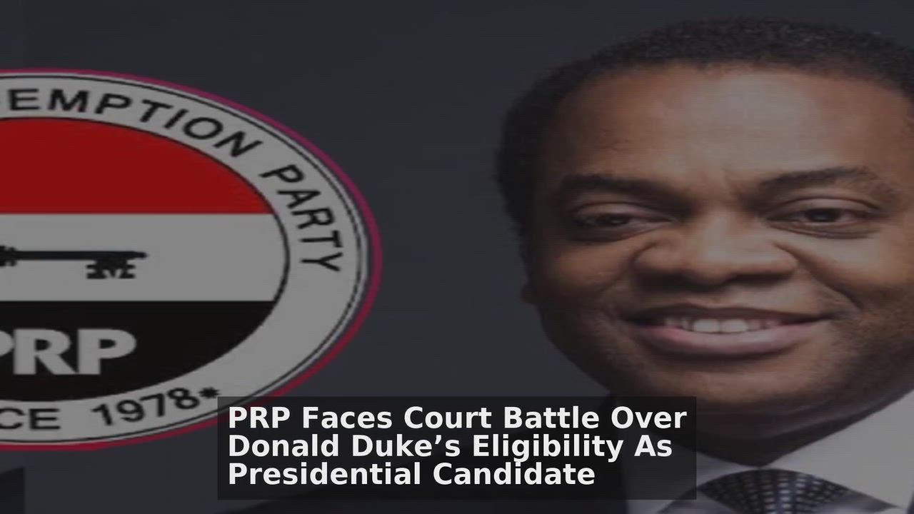 Top 10 Politics Nigeria headlines 🙄🚀 discussions:
1. PRP Faces Court Battle Over Donald Duke’s Eli...
