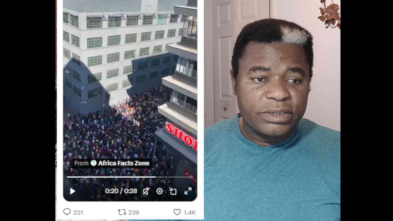 Thousands of South Africans flood streets to enforce June 30 deadline for immigrants to leave the co...
