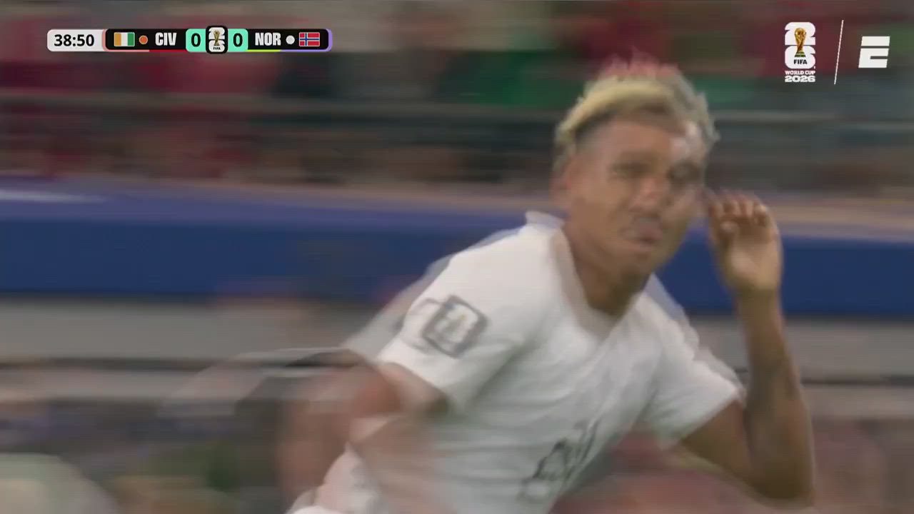 Antonio Nusa scored his first ever World Cup goal, a proper golazo that put Norway ahead ⚽🔥

⏱️62'...