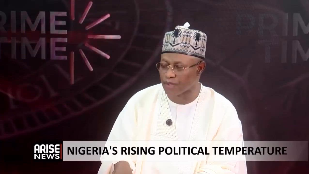 The Current Opposition Parties In Nigeria Are Not Organized And Are Fighting For Their Personal Inte...