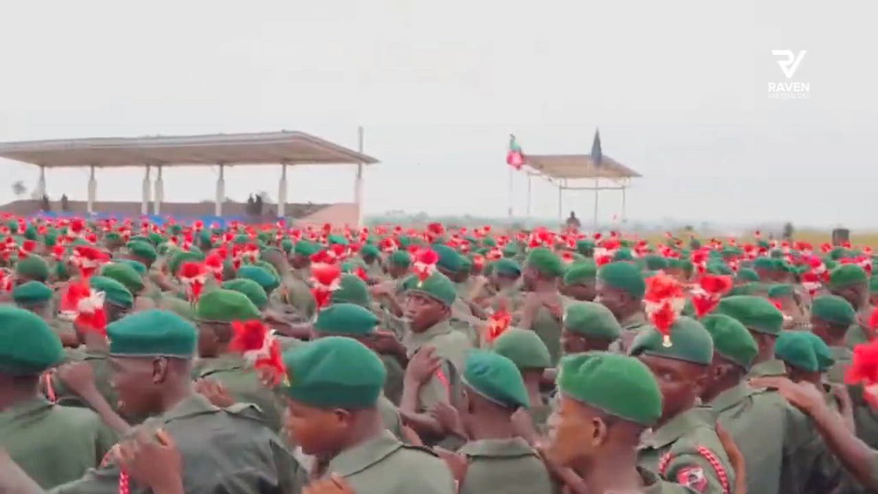 🇳🇬🪖...Oath Taking and allegiance as a Soldier to the Federal Republic of Nigeria and Commander in C...