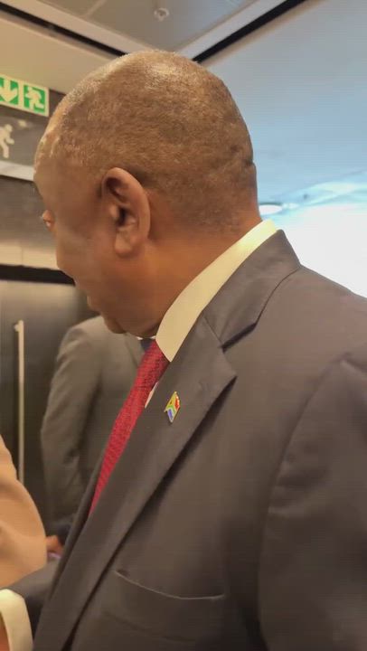 Ramaphosa speaking in support of attack against foreigners. A failed leader must always look for a w...