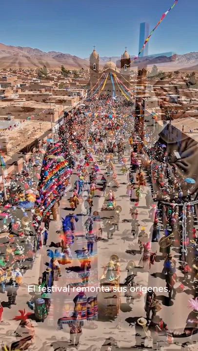 A desert town, a centuries-old legend, and thousands of dancers celebrating faith and tradition. 🇨🇱...