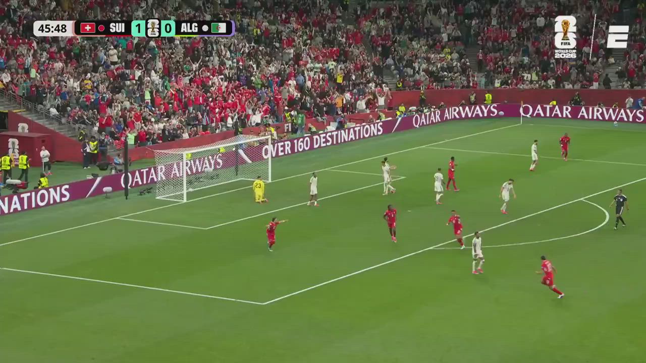 Less than a minute into the second half, Switzerland doubled their lead through a Dan Ndoye golazo,...