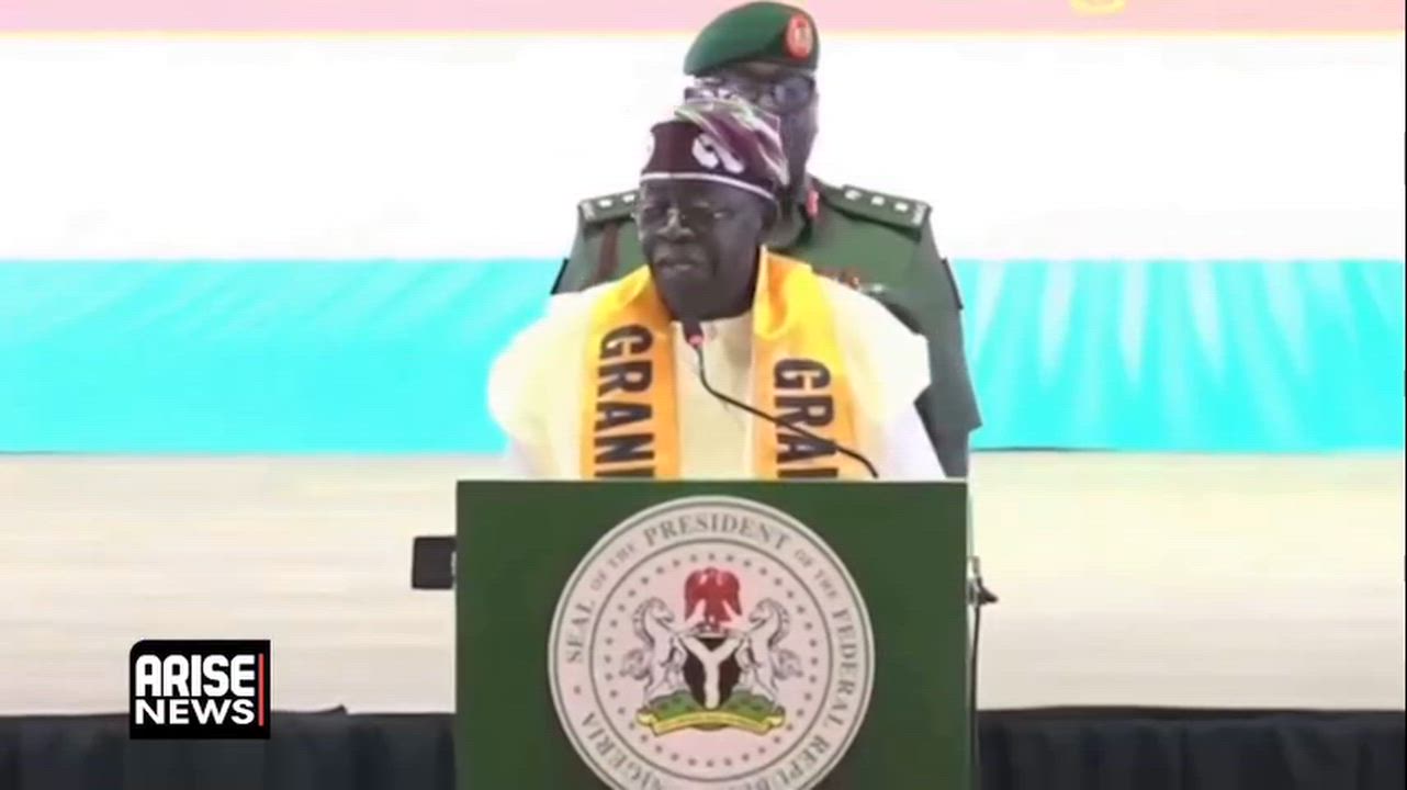 "My dear wife, the First Lady, Iya Alakara," President Bola Ahmed Tinubu acknowledges First Lady Sen...