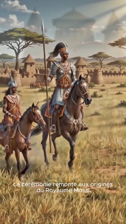 Witness the timeless tradition of the Mossi Naaba enthronement—a ceremony that celebrates leadership...