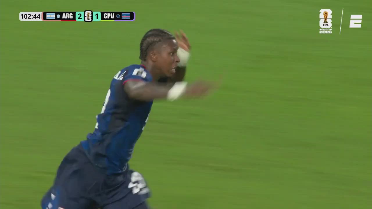 HISTORIC GOLAZO: Cabo Verde stun Argentina yet again with arguably the most spectacular GOAL of the...