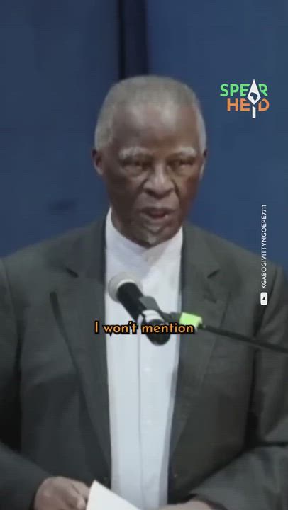Thabo Mbeki drops truth: 
Colonizers & their modern gatekeepers are STILL blocking Africans from wor...
