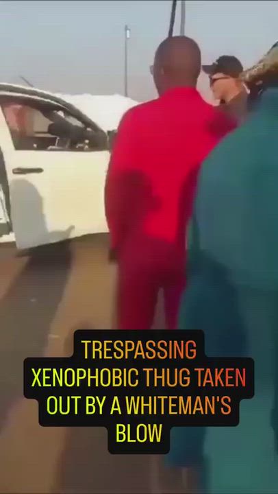 karma's got a mean right hook. South Africa's xenophobes finally met the one group they won't chase...