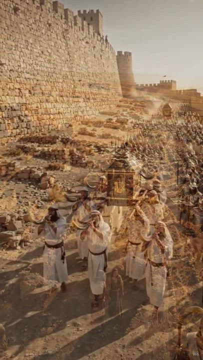 **Faith made the impossible possible. The fall of Jericho reminds us that God's power is revealed th...