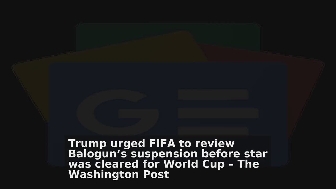 Top 10 Worldwide headlines 🙄🚀 discussions:
1. FIFA criticized for lifting U.S. star’s red card sus...