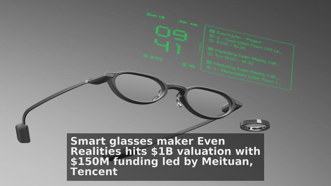 Top 10 Technology headlines 🙄🚀 discussions:
1. Smart glasses maker Even Realities hits $1B valuati...