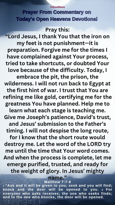 #PrayerFromCommentaryOnTodaysOpenHeavensDevotionalbyPastorEAAdeboye 
1 John 5:14-15 Voice
We live in...