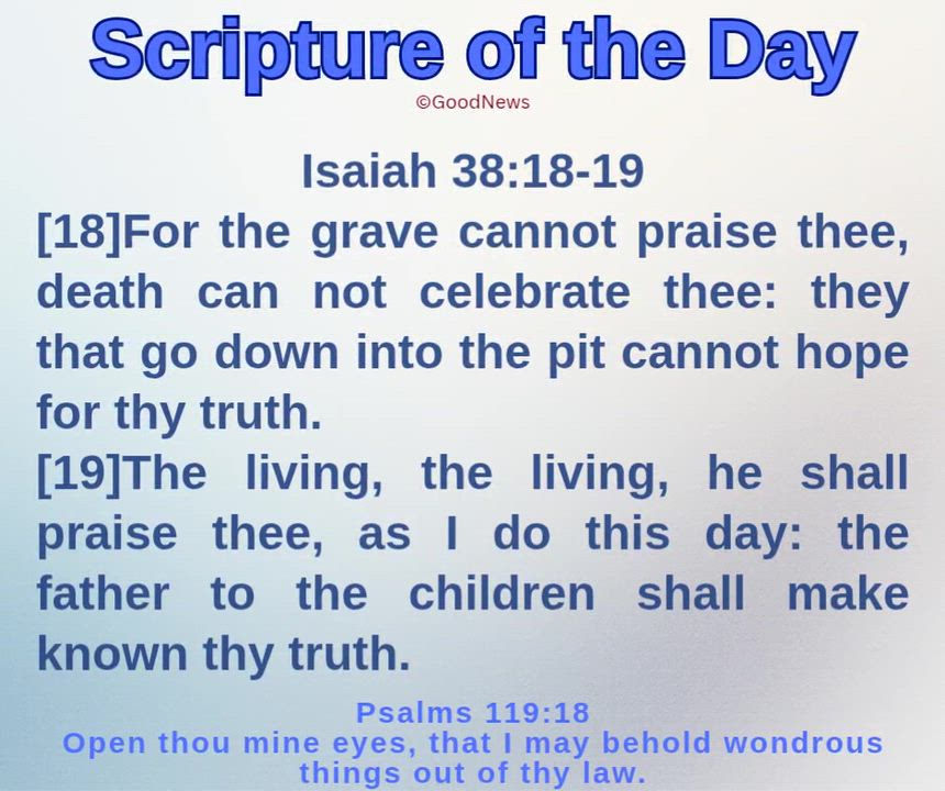 #ScriptureDelight
Meditate and act positively on the Word, and where applicable, pray and make your...
