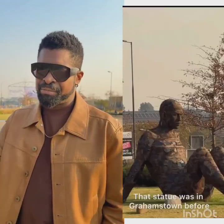 sAtIrE oF tHe DaY! as Basketmouth enter South Africa to investigate: 'Foreigners are taking your job...