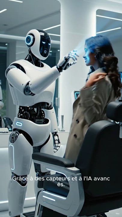 What if your next barber was a robot? 🤖✂️ From AI-powered hair analysis to precision cutting and st...