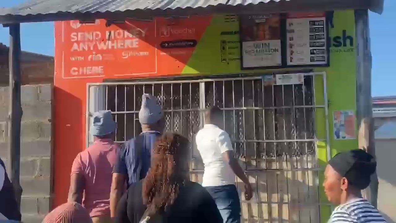 A foreign-owned spaza in NU1, Mdantsane was unexpectedly shut by the owner on Wednesday morning afte...