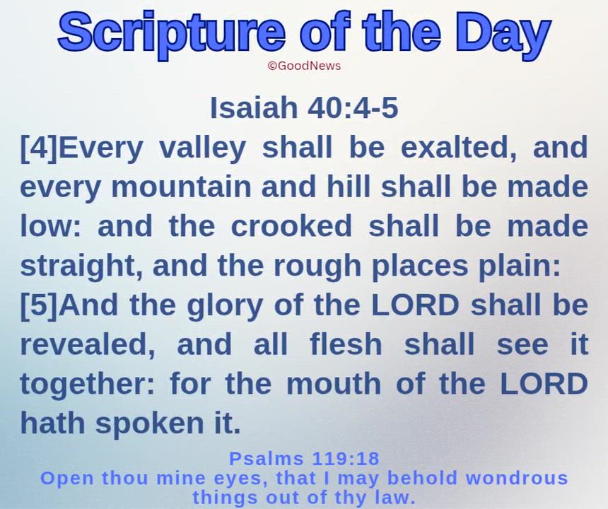 #ScriptureDelight
Meditate and act positively on the Word, and where applicable, pray and make your...