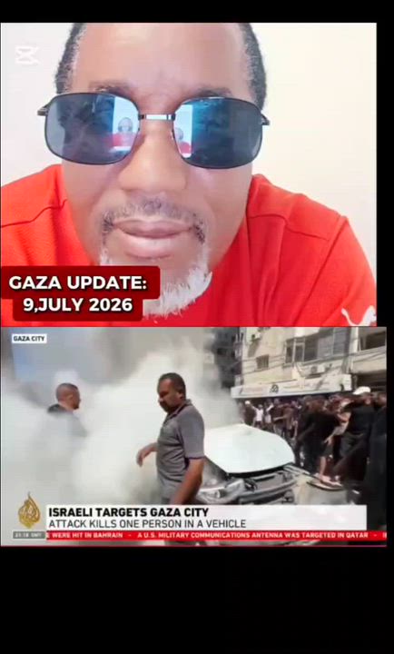 ISRAEL STRIKES GAZA CITY