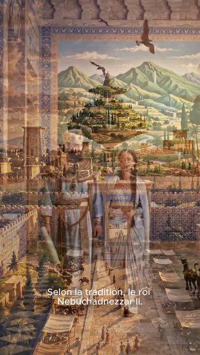 **Did the Hanging Gardens of Babylon really exist? 🌿🏛️ One of history's greatest mysteries continue...