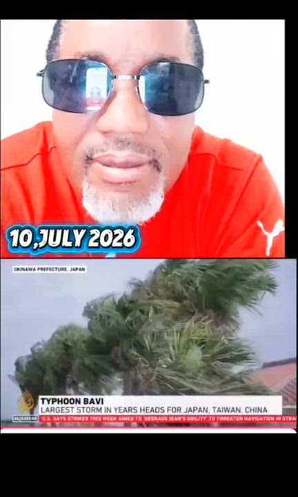 TYPHOON HITS JAPAN+TAIWAN