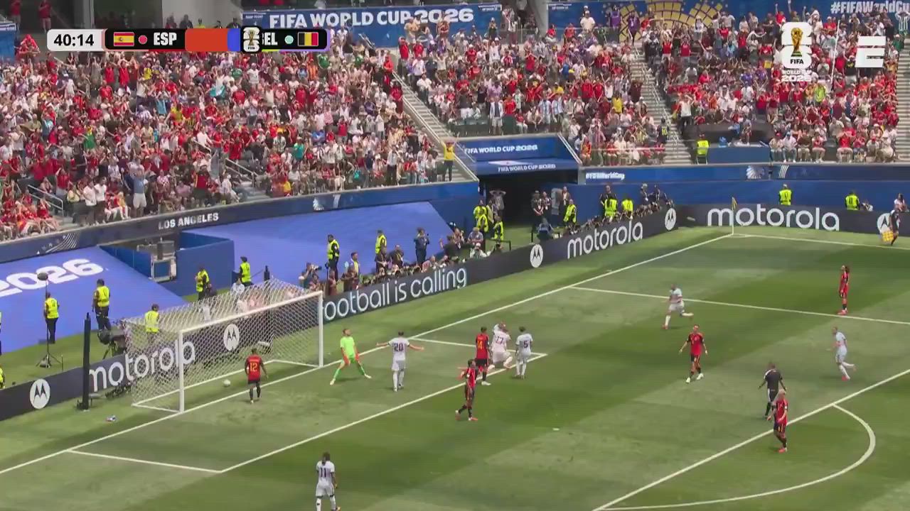 Spain's #FIFAWC2026 clean sheets streak is over!. 

Belgium showed a beautiful football display and...