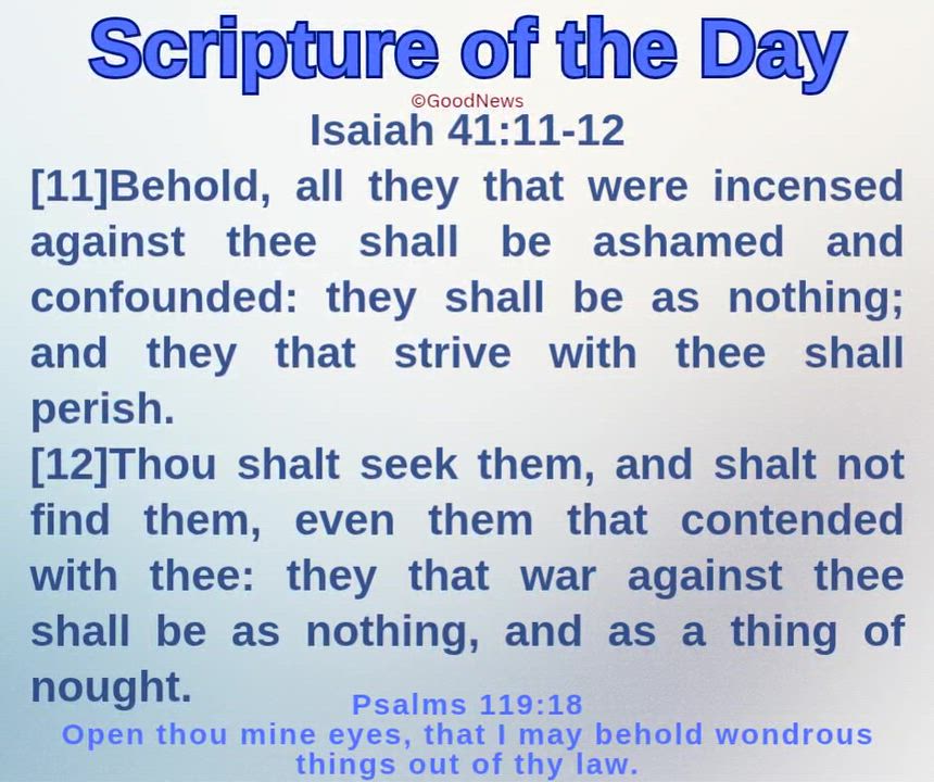 #ScriptureDelight
Meditate and act positively on the Word, and where applicable, pray and make your...