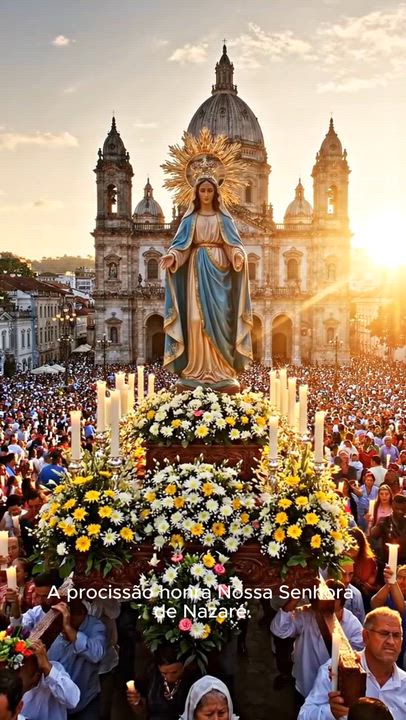 Millions of pilgrims, one unforgettable journey of faith. 🇧🇷✨ Discover the inspiring story of the N...