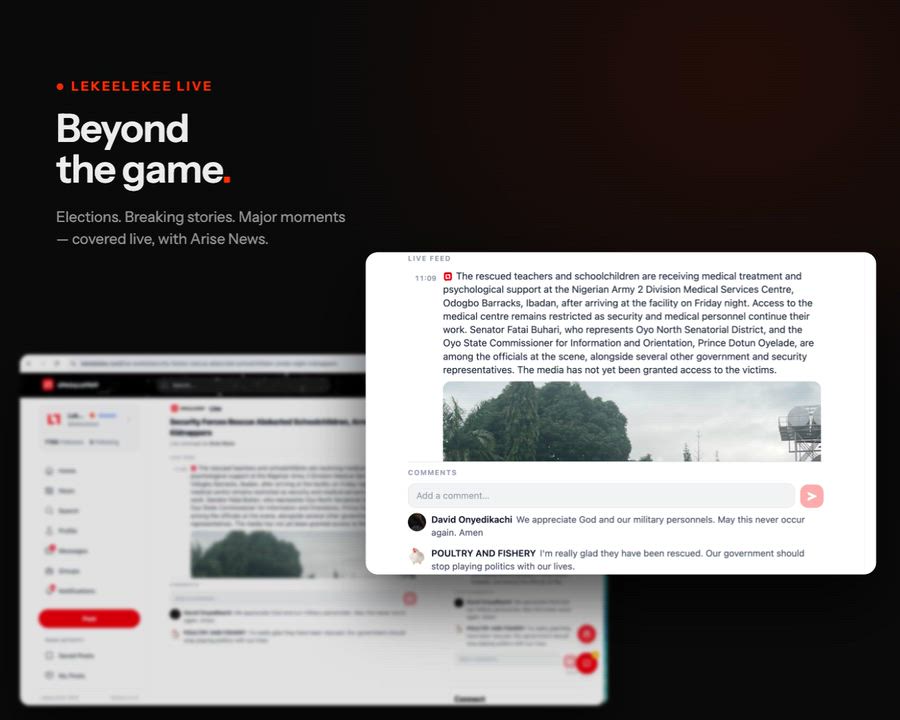 The Lekeelekee Live feature is continuing to develop at a fast pace, not only enabling the platform...