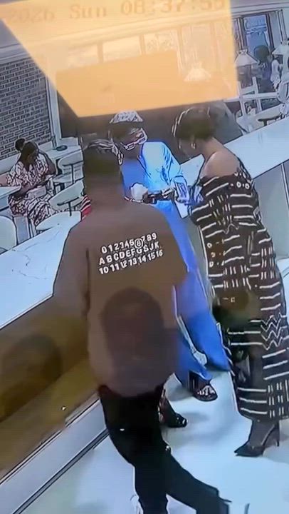 CCTV captures married man stealing phone inside Harvesters Global Church, Ologolo, Lagos.