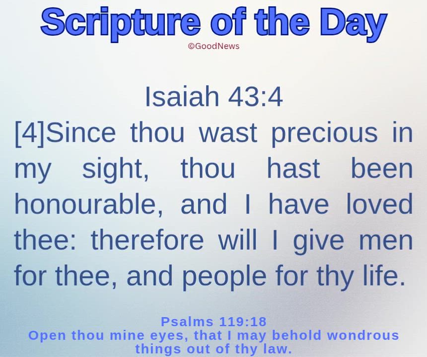 #ScriptureDelight
Meditate and act positively on the Word, and where applicable, pray and make your...