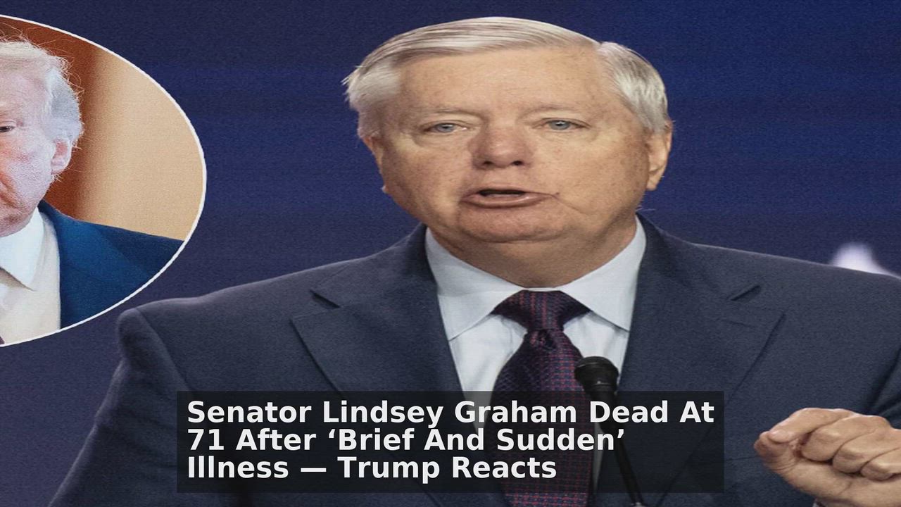 Top 10 Entertainment headlines 🙄🚀 discussions:
1. Senator Lindsey Graham Dead At 71 After ‘Brief A...