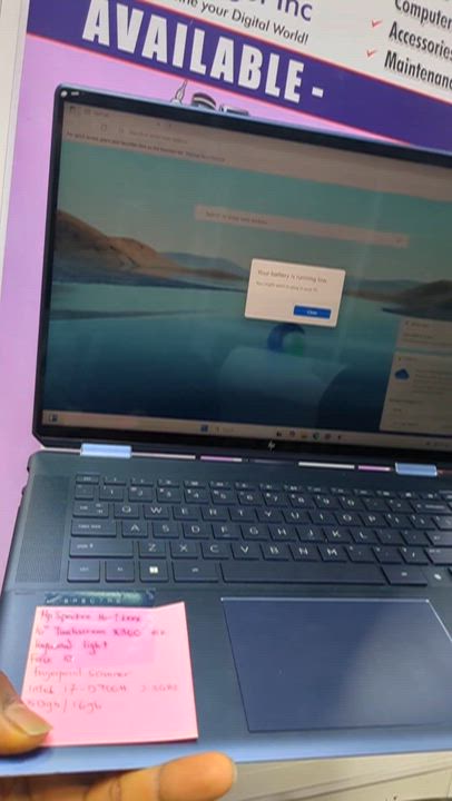 HP Spectre 16-f1xxx intel
i7-12700H
12th Gen
4.70Ghz 256Gb M2
16gb Ram 4K 16" Touchscreen
X360 Keybo...