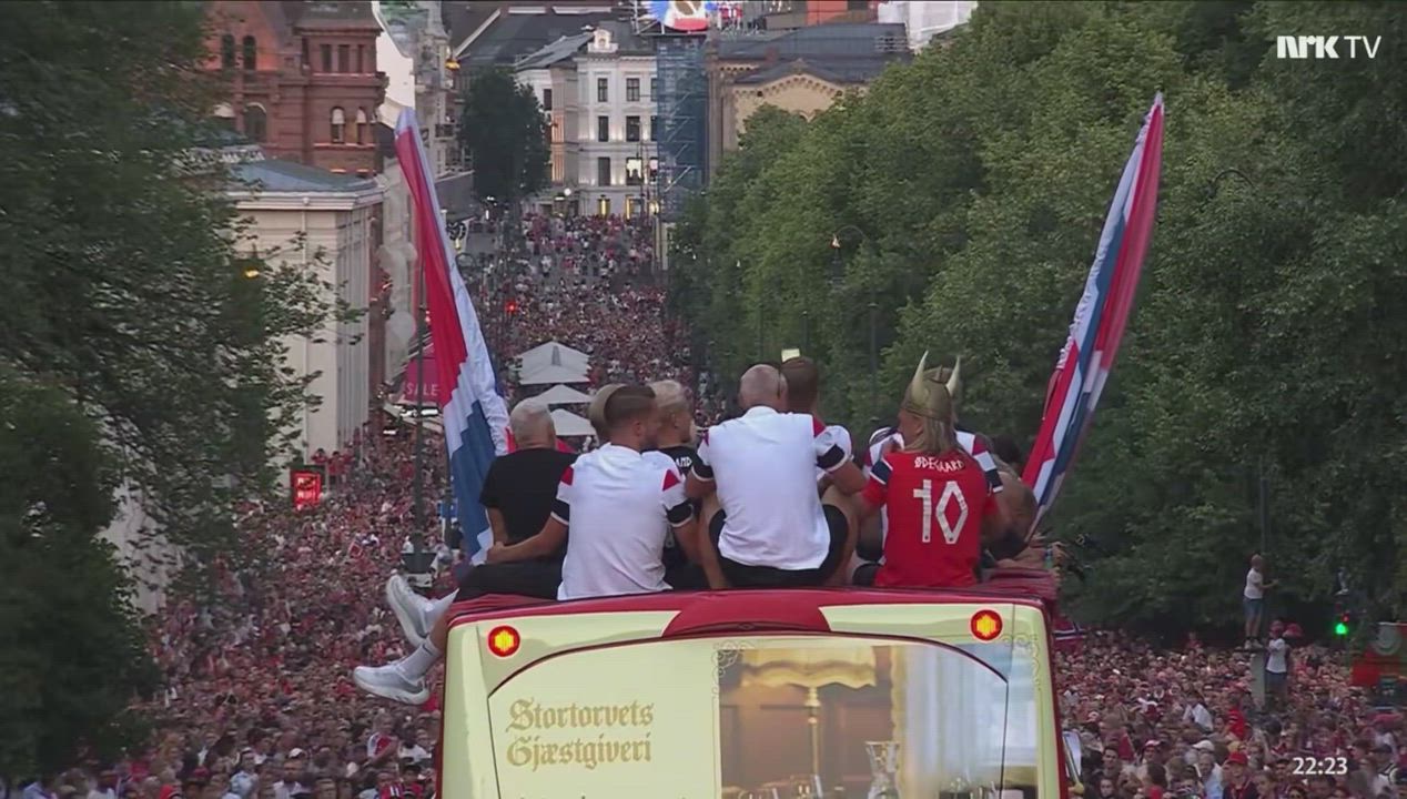 Norway's🇳🇴 historic #FIFAWC2026 run was celebrated with a massive parade in Oslo. 

Norway achieved...