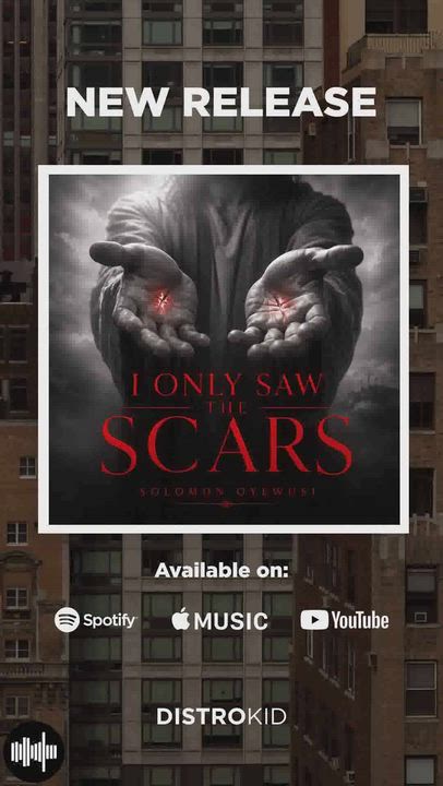 I only saw the scars. 

Like an earthly mother who runs into a burning house. 
She comes out burned....