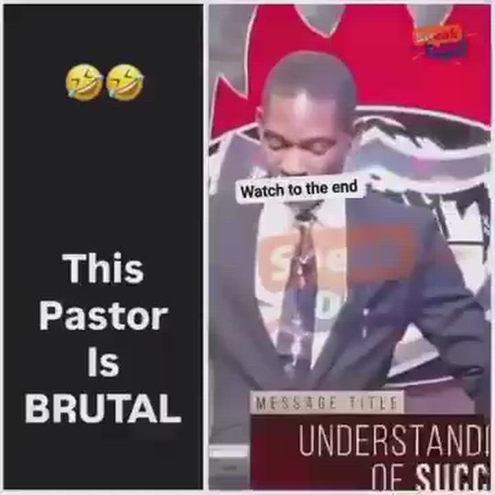 Great day ahead! 
This Pastor drops truth bomb hotter than like hot day in Maiduguri.

Honestly, we...