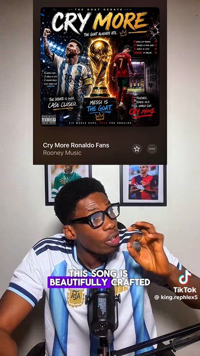 Pls where are the Cr7 fan, we need our own too