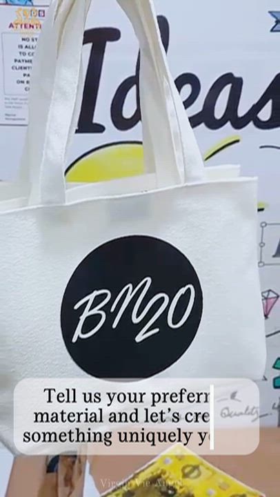Carry your essentials in style! 👜✨ Our durable, stylish tote bags are perfect for work, shopping,...