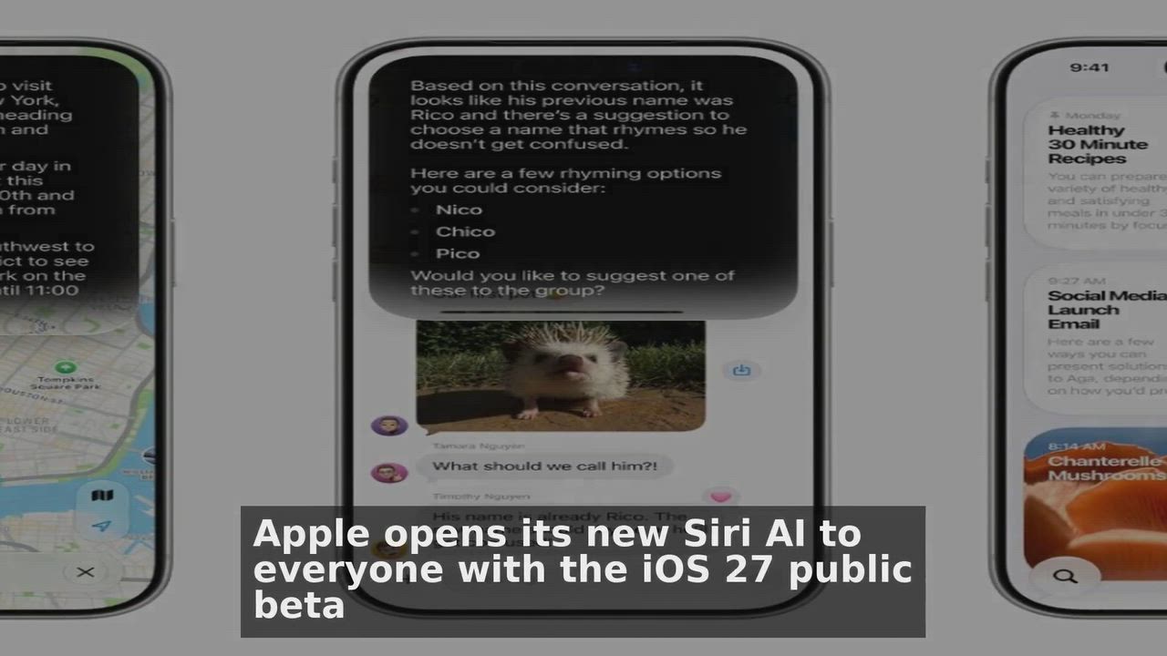 Top 10 Technology headlines 🙄🚀 discussions:
1. Apple opens its new Siri AI to everyone with the iO...