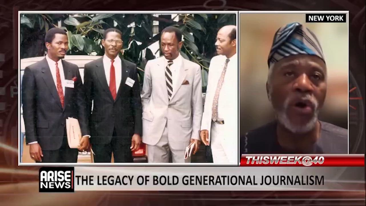 This Week at 40:  Obaigbena Was Relentless About This Project 40 Years Ago - Olumhense

He will show...