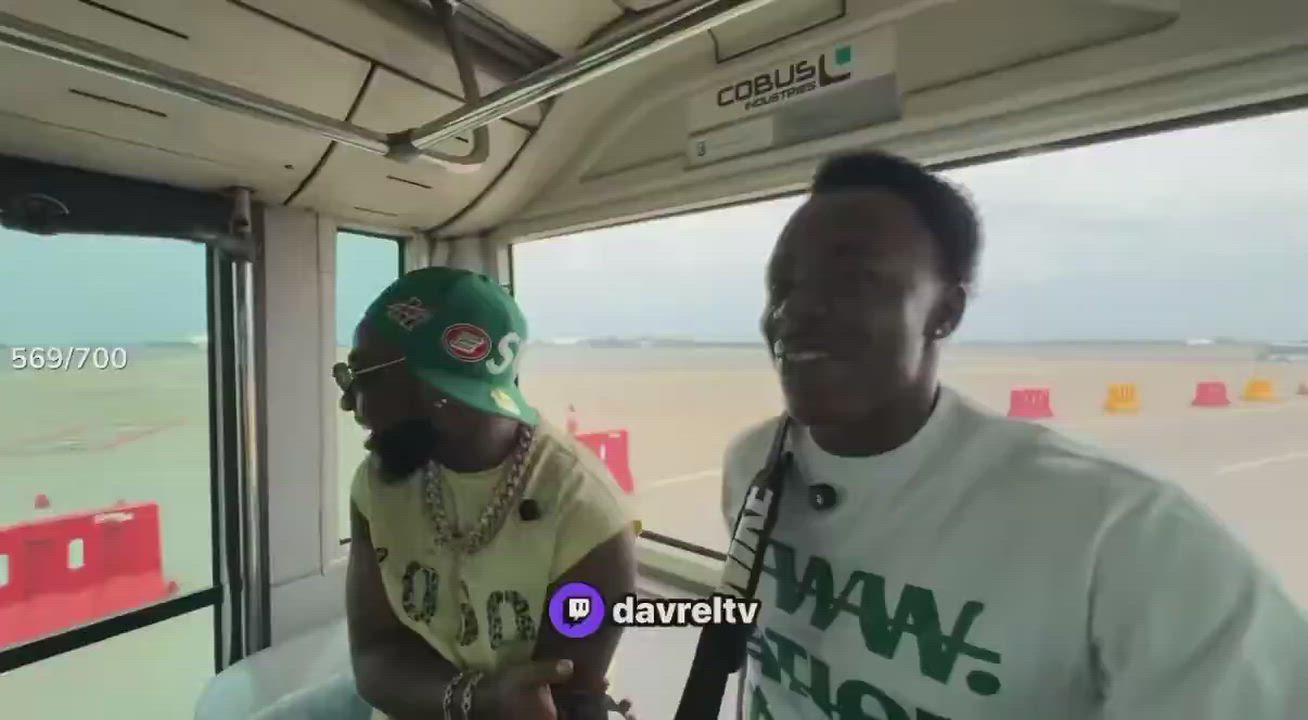 “Let me see which private jet they sent to pick me up cuz na 3 private jet we get for family”

~ Dav...