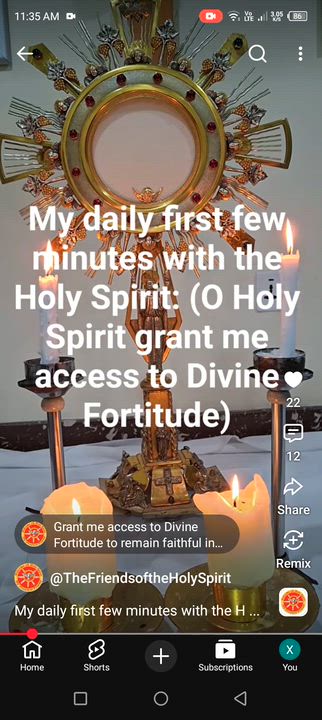 Listen and be filled with his presence 🙏🏽