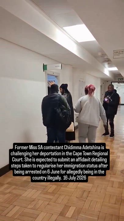 Former Miss South Africa contestant and Miss Universe Nigeria 2024 winner, Chidimma Adetshina, has a...