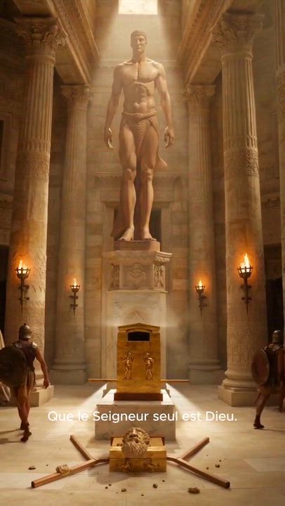When the Ark of the Covenant entered Dagon's temple, the idol couldn't stand. The living God alone i...